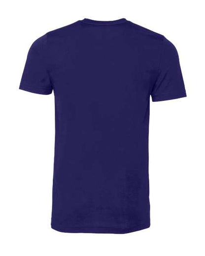 BELLA + CANVAS Jersey Tee 3001 Team Navy Custom Embroidered Business Logo
