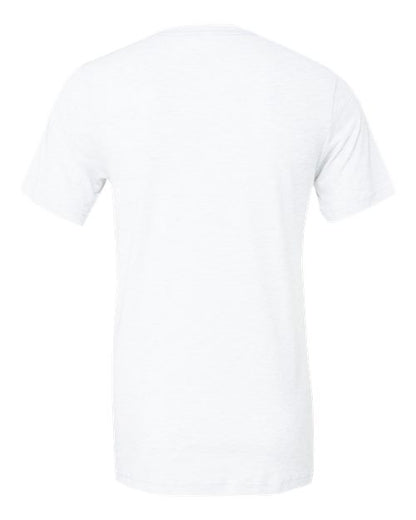 BELLA + CANVAS Triblend Tee 3413 Solid True Royal Triblend Custom Embroidered Business Logo
