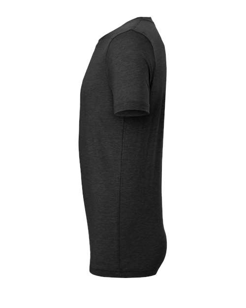 BELLA + CANVAS Triblend Tee 3413 Solid Dark Grey Triblend Custom Embroidered Business Logo