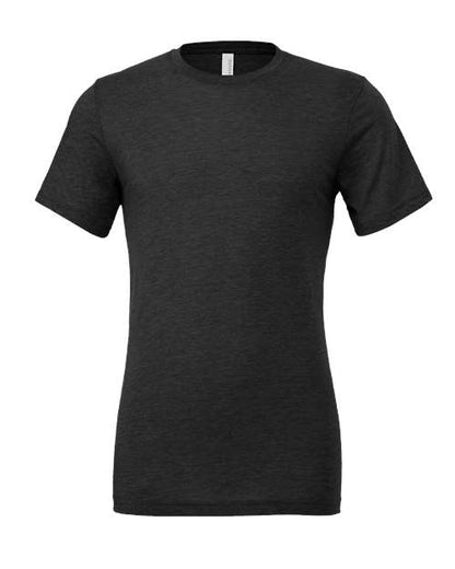 BELLA + CANVAS Triblend Tee 3413 Solid Carolina Blue Triblend Custom Embroidered Business Logo
