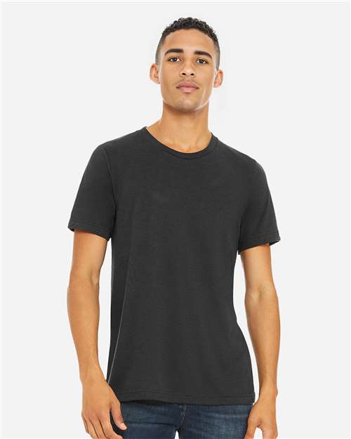 BELLA + CANVAS Triblend Tee 3413 Solid Dark Grey Triblend