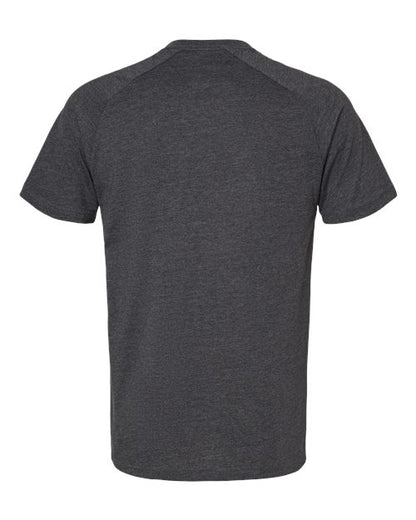 BELLA + CANVAS Heather CVC Raglan Tee 3201