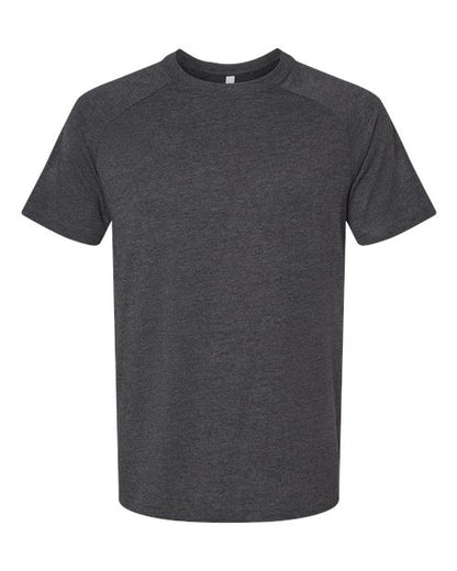 BELLA + CANVAS Heather CVC Raglan Tee 3201