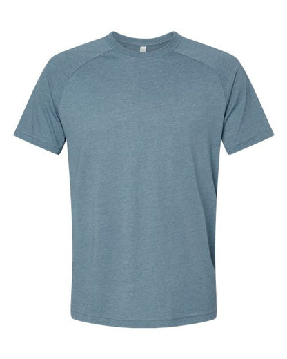 BELLA + CANVAS Heather CVC Raglan Tee 3201