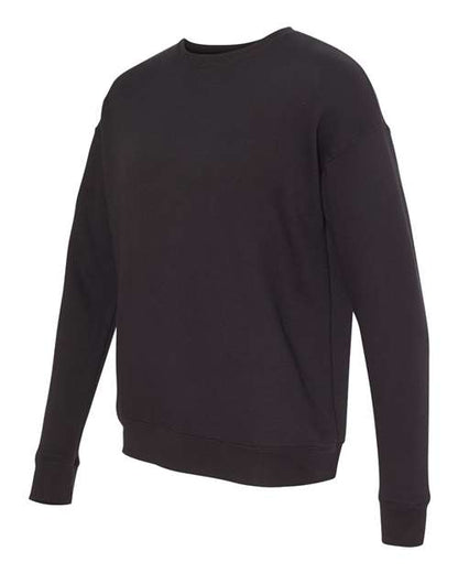 BELLA + CANVAS Sponge Fleece Drop Shoulder Crewneck Sweatshirt 3945 Custom Embroidered Business Logo