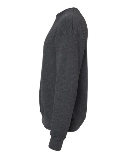 BELLA + CANVAS Sponge Fleece Drop Shoulder Crewneck Sweatshirt 3945 Dark Grey Heather