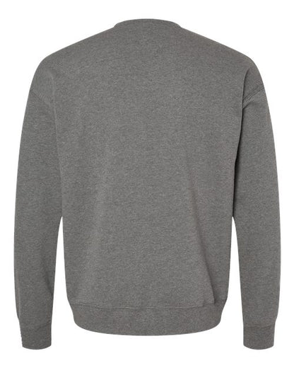 BELLA + CANVAS Sponge Fleece Drop Shoulder Crewneck Sweatshirt 3945 Custom Embroidered Business Logo