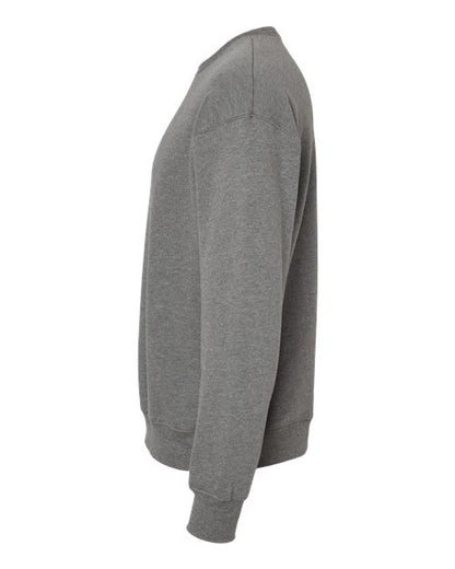 BELLA + CANVAS Sponge Fleece Drop Shoulder Crewneck Sweatshirt 3945 Deep Heather