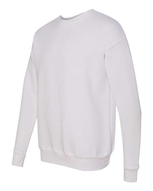 BELLA + CANVAS Sponge Fleece Drop Shoulder Crewneck Sweatshirt 3945 Custom Embroidered Business Logo