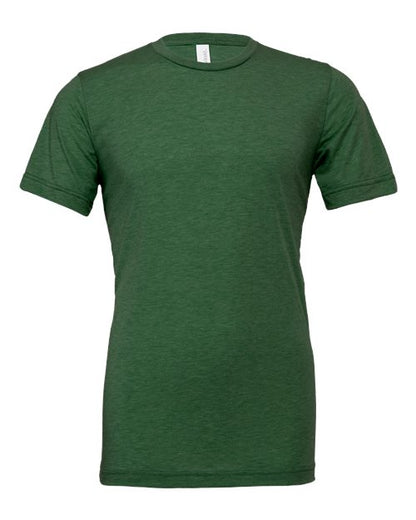 BELLA + CANVAS Triblend Tee 3413 Espresso Triblend Custom Embroidered Business Logo