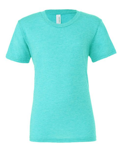 BELLA + CANVAS Triblend Tee 3413 Sand Dune Triblend Custom Embroidered Business Logo