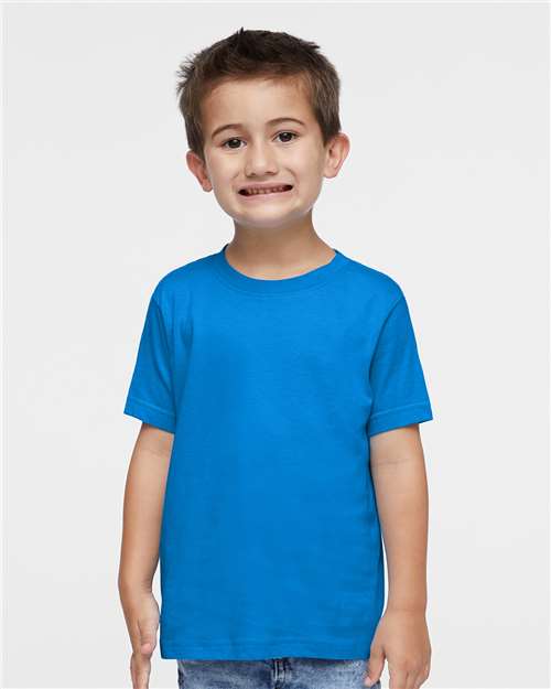 Rabbit Skins Toddler Fine Jersey Tee 3321 Cobalt