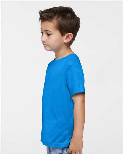 Rabbit Skins Toddler Fine Jersey Tee 3321 Cobalt
