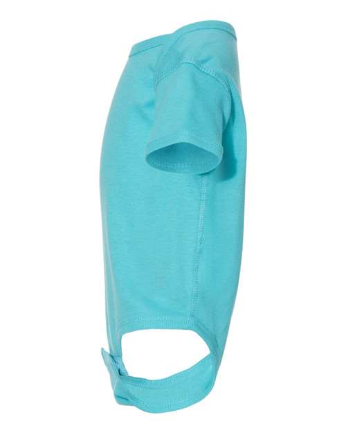 Rabbit Skins Infant Baby Rib Bodysuit 4400 Caribbean