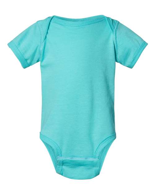 Rabbit Skins Infant Fine Jersey Bodysuit 4424 Caribbean