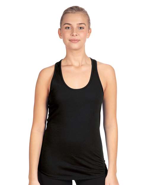 Next Level Women's Ideal Racerback Tank 1533 Black