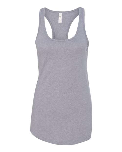 Next Level Women's Ideal Racerback Tank 1533 Heather Grey