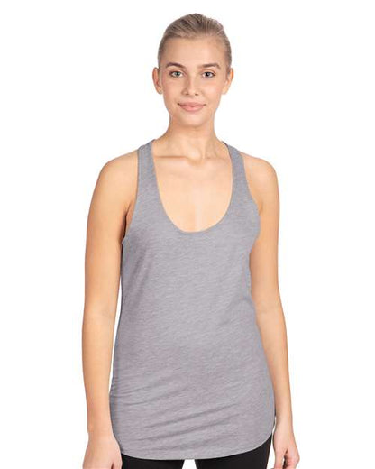 Next Level Women's Ideal Racerback Tank 1533 Heather Grey
