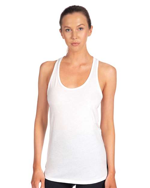 Next Level Women's Ideal Racerback Tank 1533 White