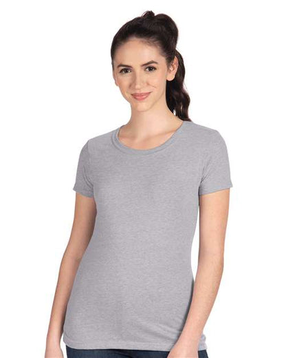 Next Level Women's Ideal T-Shirt 1510 Heather Grey