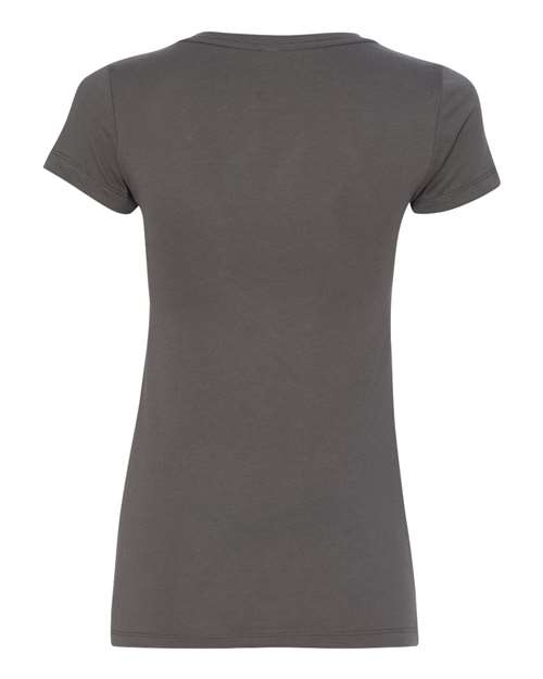 Next Level Women's Ideal V-Neck T-Shirt 1540 Dark Grey