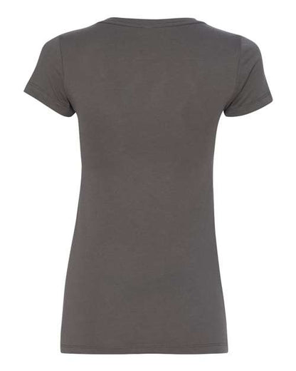 Next Level Women's Ideal V-Neck T-Shirt 1540 Dark Grey