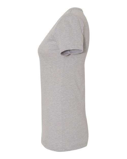 Next Level Women's Ideal V-Neck T-Shirt 1540 Heather Grey