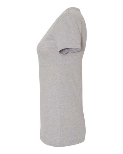Next Level Women's Ideal V-Neck T-Shirt 1540 Heather Grey