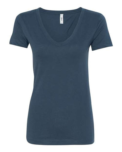 Next Level Women's Ideal V-Neck T-Shirt 1540 Indigo