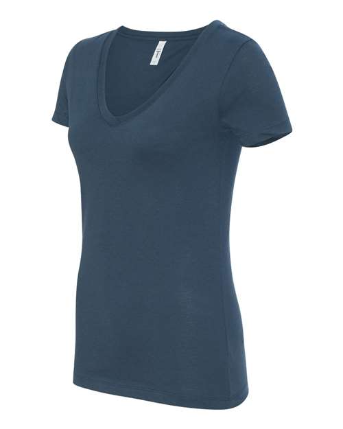 Next Level Women's Ideal V-Neck T-Shirt 1540 Indigo