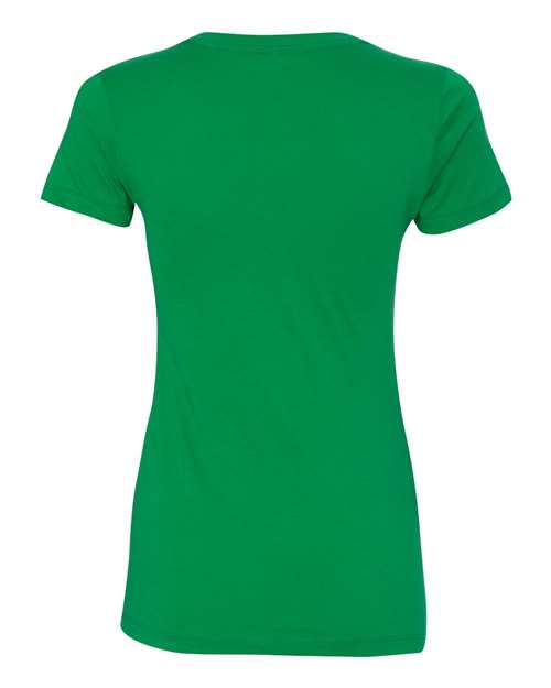 Next Level Women's Ideal V-Neck T-Shirt 1540 Kelly Green