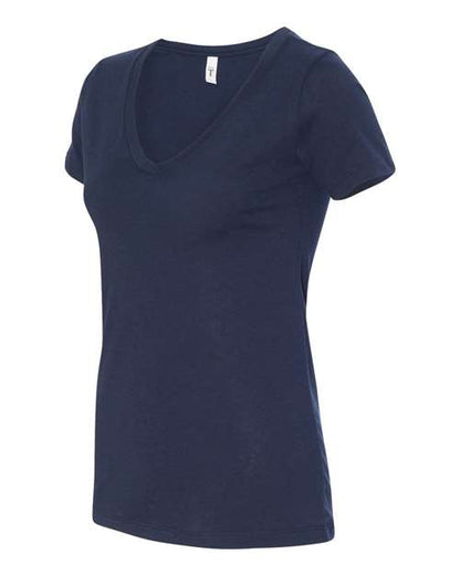 Next Level Women's Ideal V-Neck T-Shirt 1540 Midnight Navy