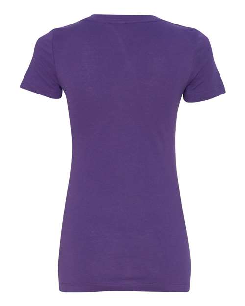 Next Level Women's Ideal V-Neck T-Shirt 1540 Purple Rush