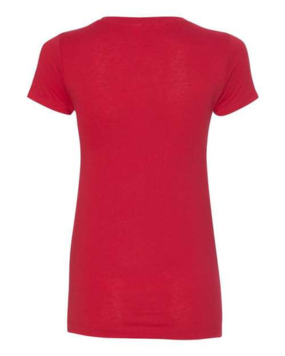 Next Level Women's Ideal V-Neck T-Shirt 1540 Red