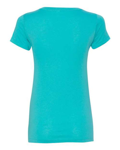 Next Level Women's Ideal V-Neck T-Shirt 1540 Tahiti Blue