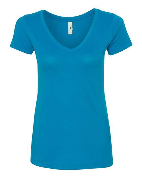 Next Level Women's Ideal V-Neck T-Shirt 1540 Turquoise
