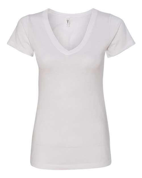 Next Level Women's Ideal V-Neck T-Shirt 1540 White