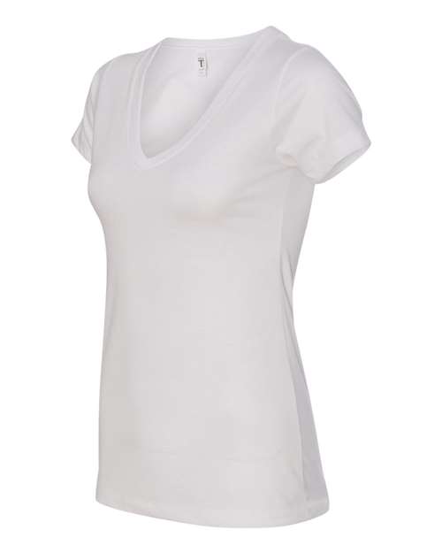 Next Level Women's Ideal V-Neck T-Shirt 1540 White