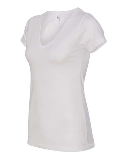 Next Level Women's Ideal V-Neck T-Shirt 1540 White