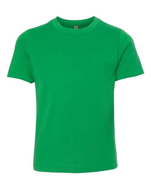 Next Level Youth Cotton T-Shirt 3310 Kelly Green