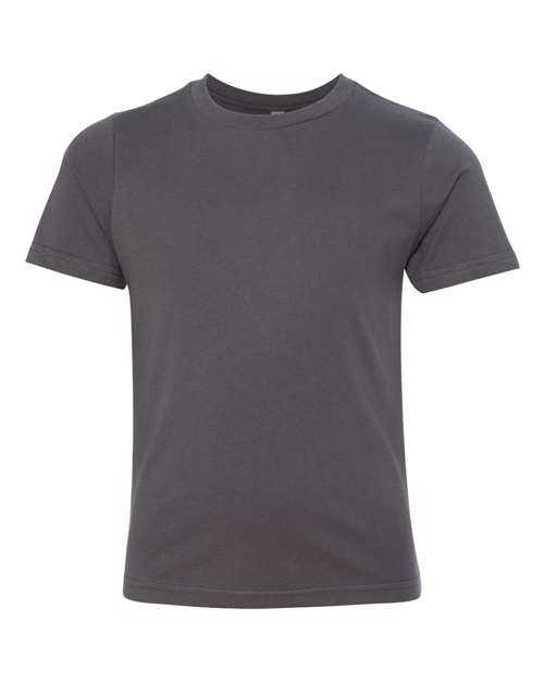 Next Level Youth Cotton T-Shirt 3310 Heavy Metal