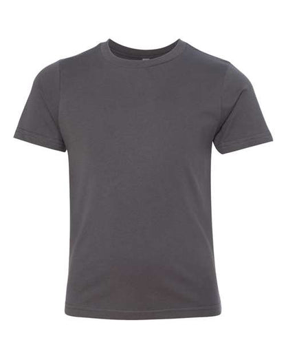 Next Level Youth Cotton T-Shirt 3310 Heavy Metal