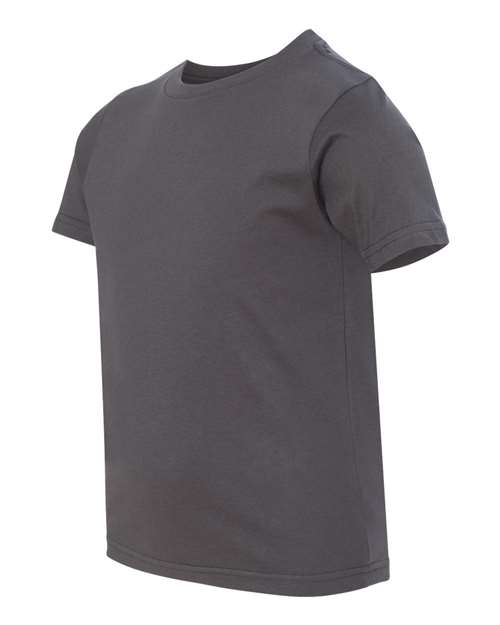 Next Level Youth Cotton T-Shirt 3310 Heavy Metal