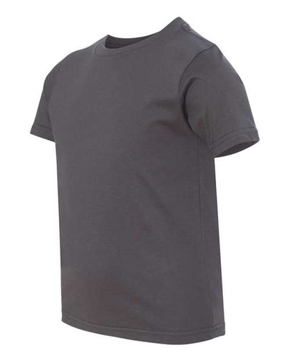 Next Level Youth Cotton T-Shirt 3310 Heavy Metal