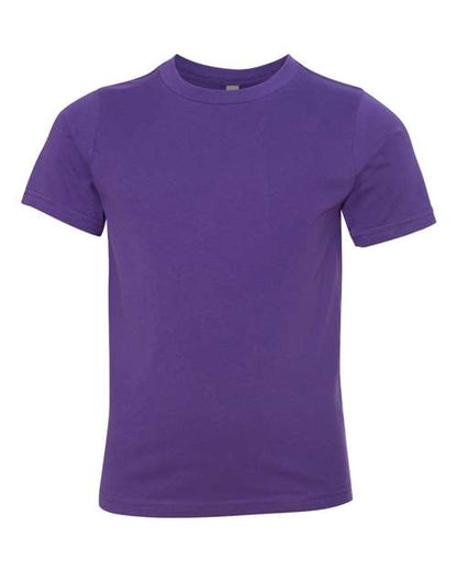 Next Level Youth Cotton T-Shirt 3310 Purple Rush