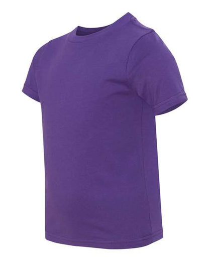 Next Level Youth Cotton T-Shirt 3310 Purple Rush