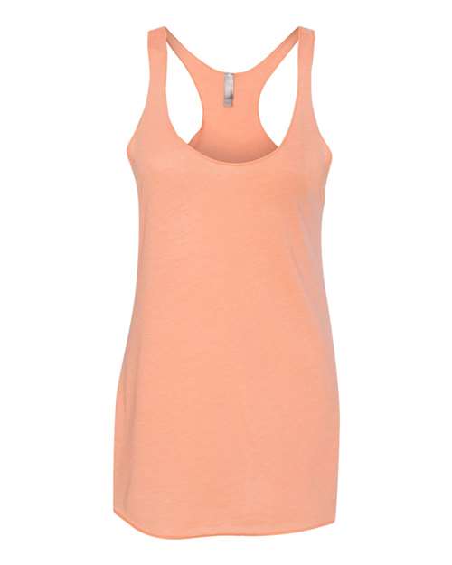 Next Level Women’s Triblend Racerback Tank 6733 Vintage Light Orange