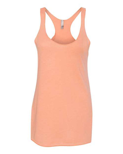 Next Level Women’s Triblend Racerback Tank 6733 Vintage Light Orange