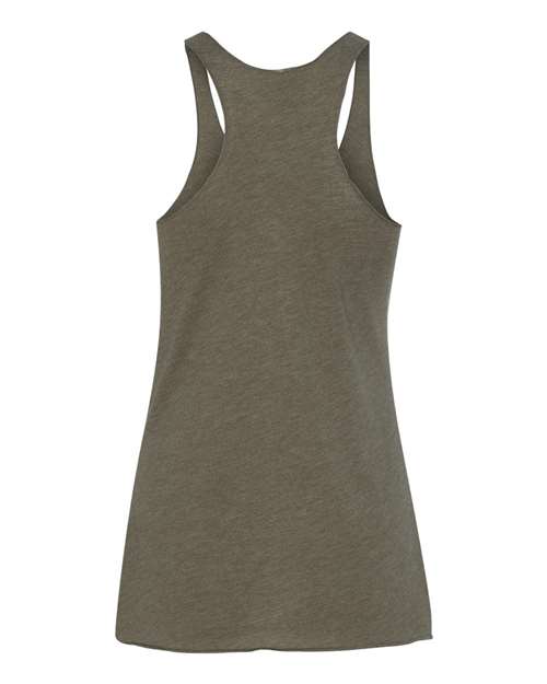Next Level Women’s Triblend Racerback Tank 6733 Military Green