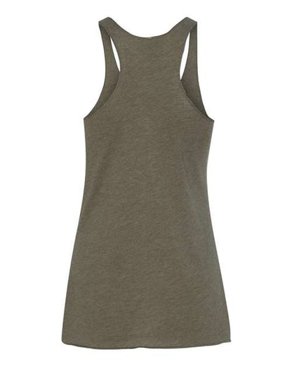 Next Level Women’s Triblend Racerback Tank 6733 Military Green